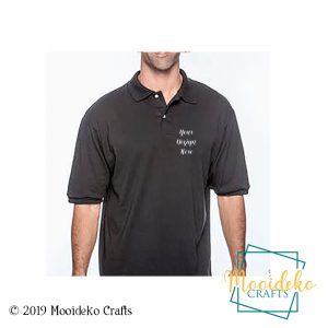 Custom Personalized Men Polo Shirt or Logo Only