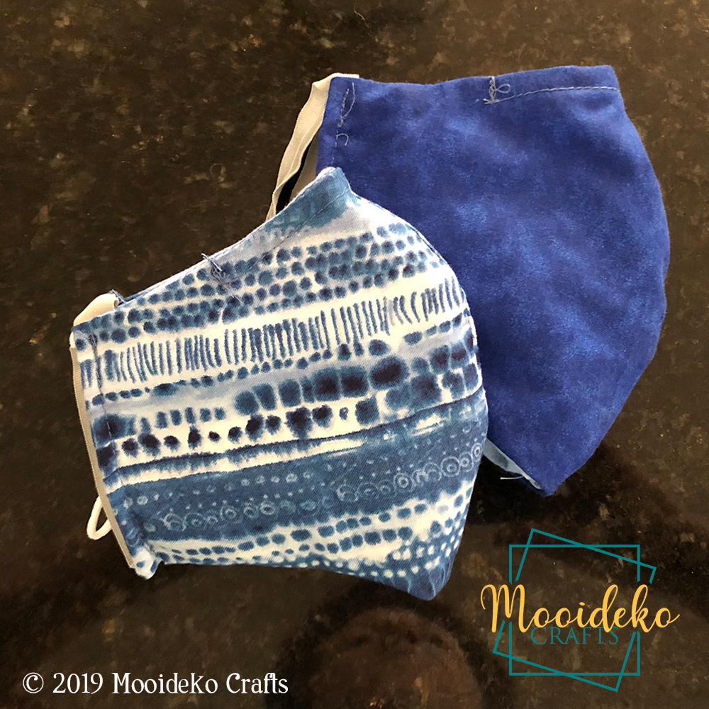 Cotton Double Layer Non Surgical Face Mask Mooideko Crafts